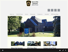 Tablet Screenshot of danverspolice.com